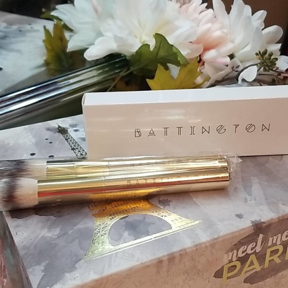 Battington Beauty Powder & Contour Brush Set